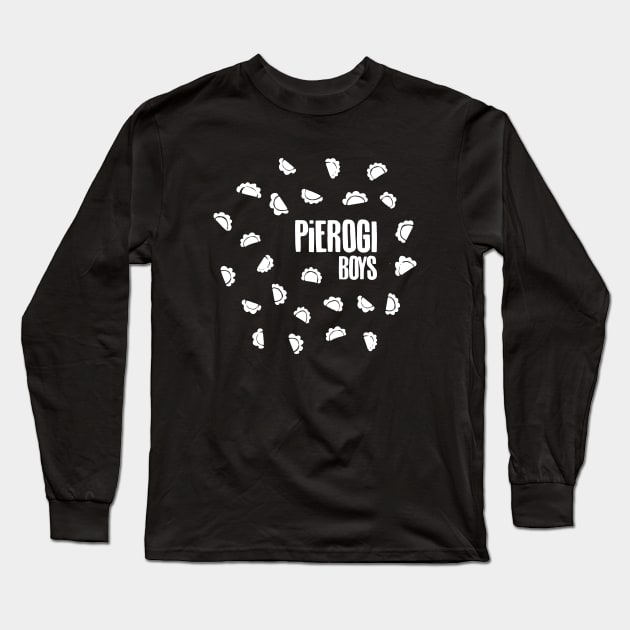 Pierogi Boys White Long Sleeve T-Shirt by pepart